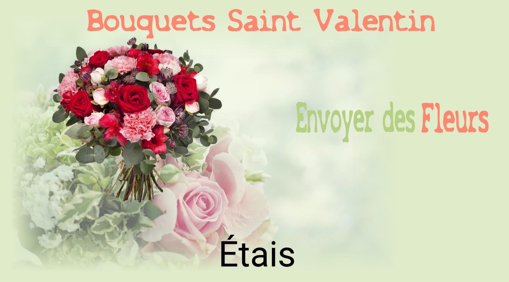 Roses de Saint-Valentin livrées à Étais